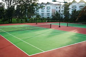 Строительство теннисных кортов